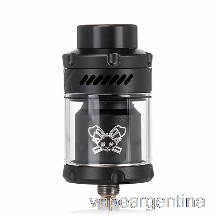 Hellvape Dead Rabbit V3 25mm Rta Negro Con Logo Blanco Vape Argentina
